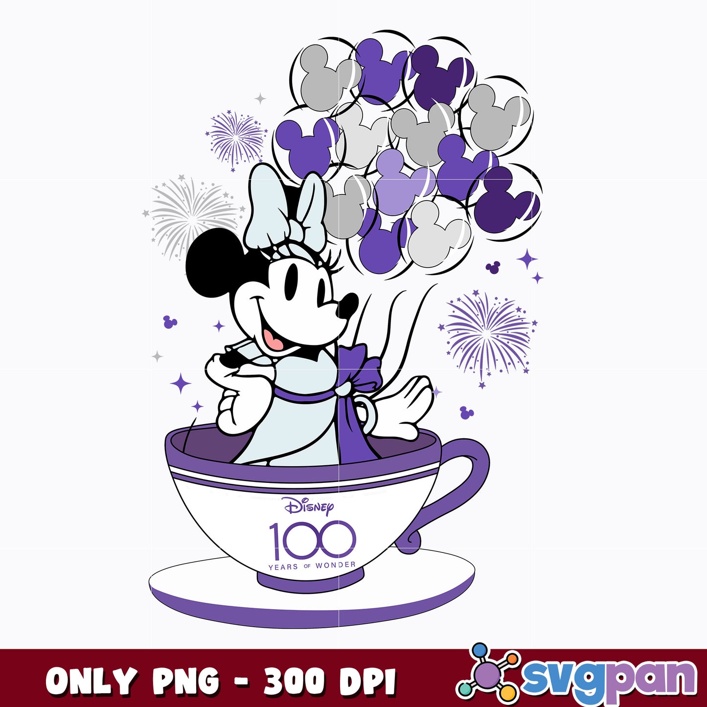 Disney 100 Years of Wonder Minnie Mouse png