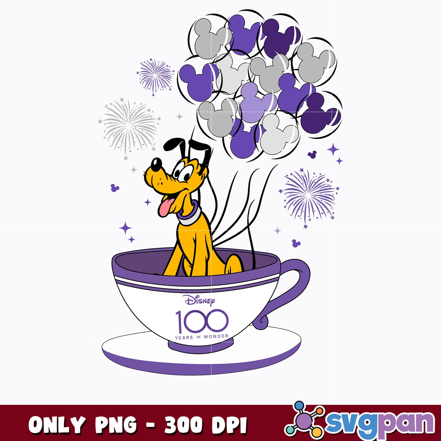 Disney 100 Years of Wonder pluto png