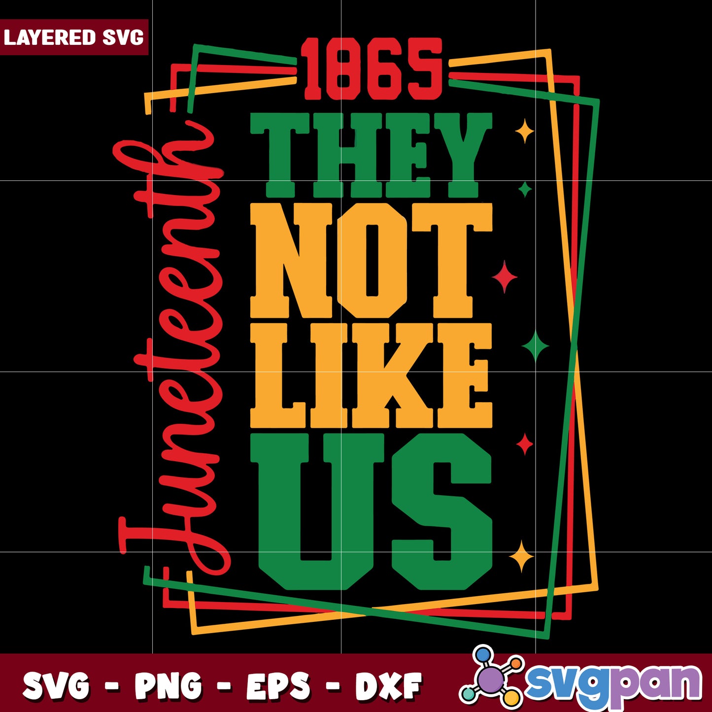 1865 they not like us svg, spooky season svg, halloween vacation svg