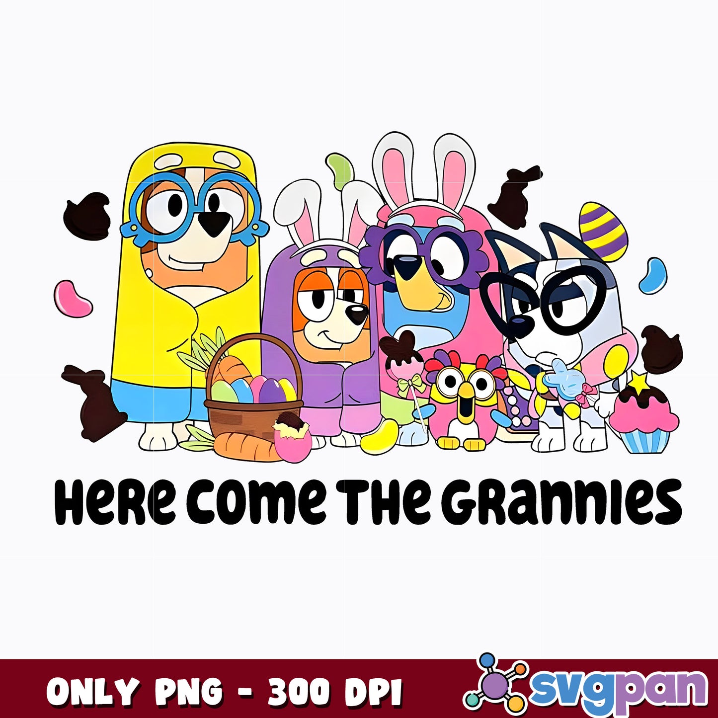 Here Come The Grannies png