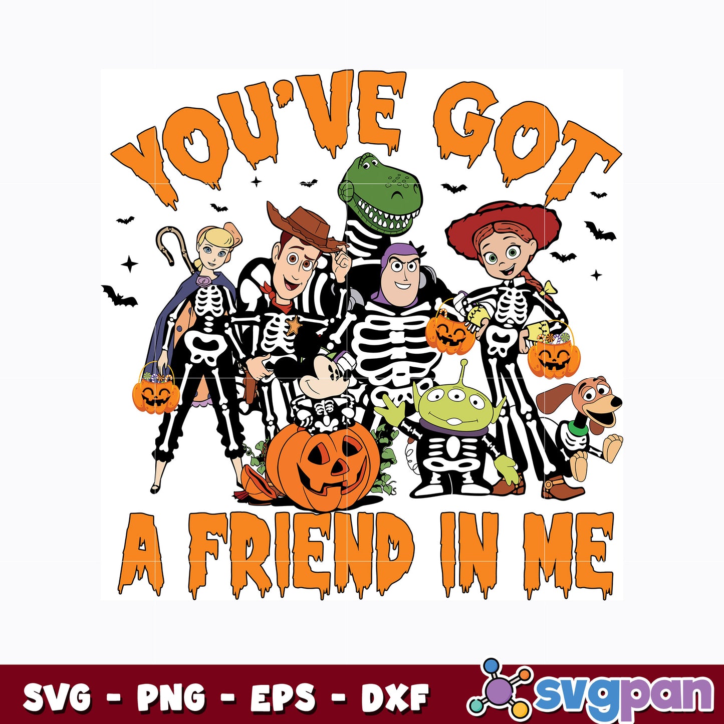 Toy Story Quotes Halloween Svg, Toy Story Svg