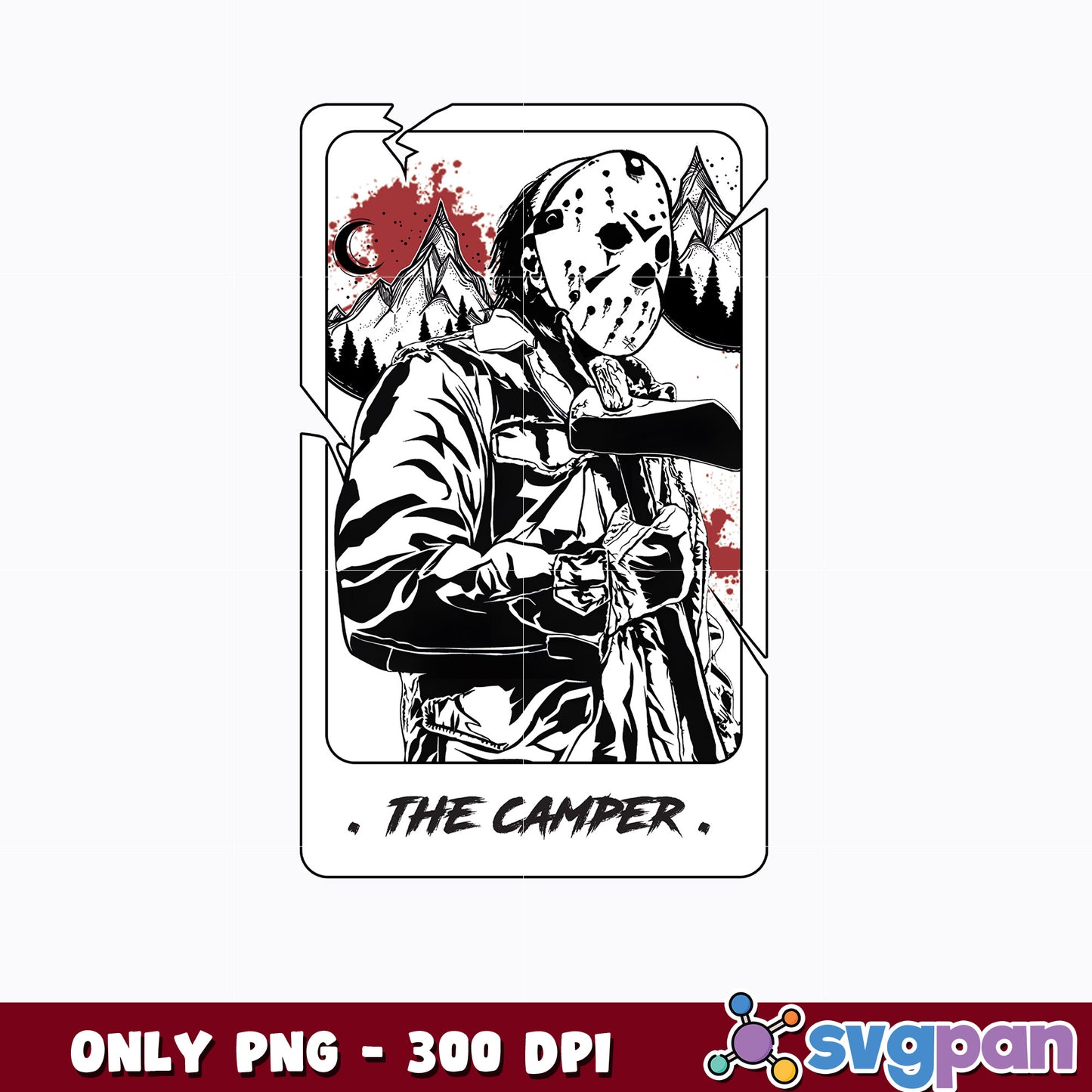 Jason Voorhees horror movie png