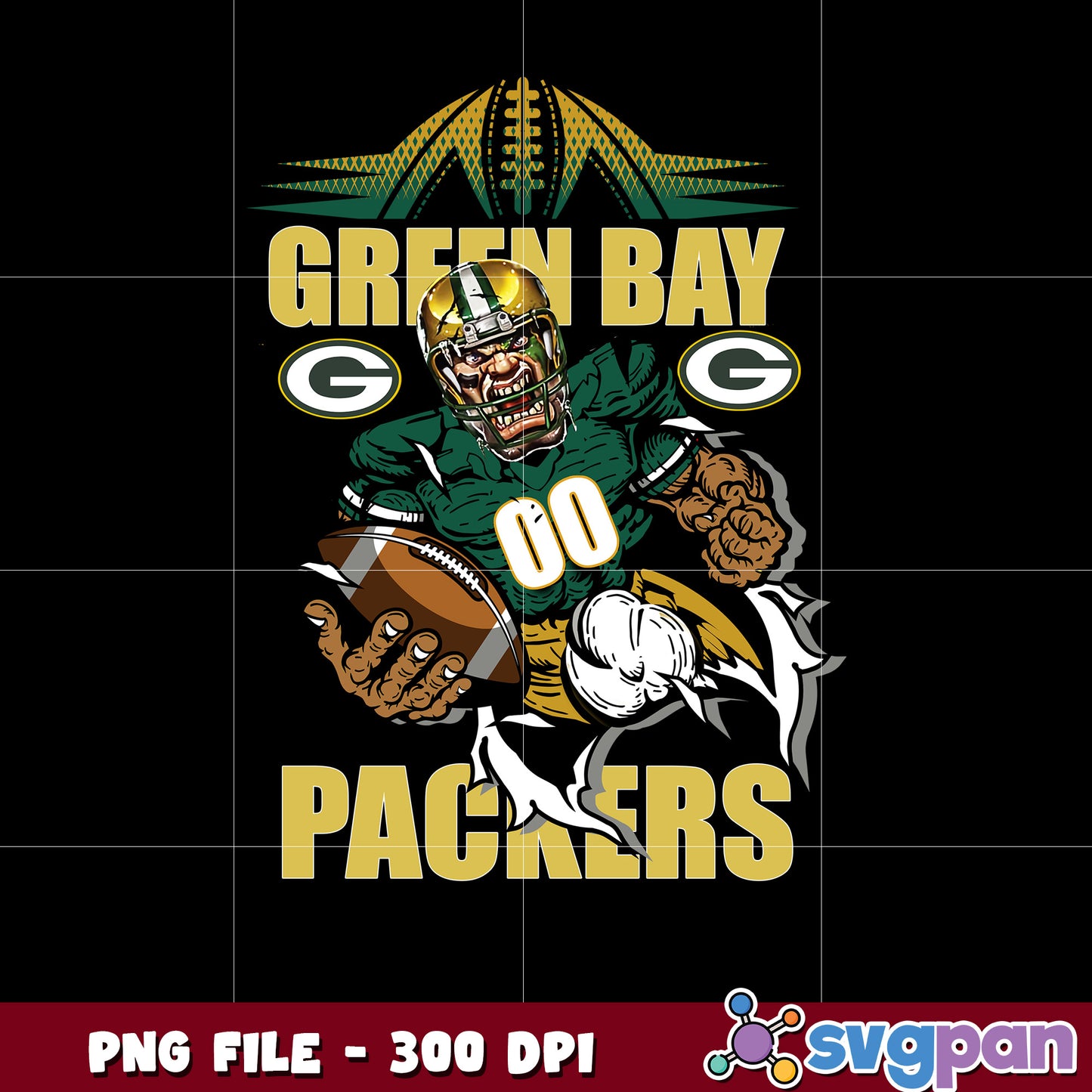 Animal logo green bay packers design png, national fottball league png, list of nfl teams png