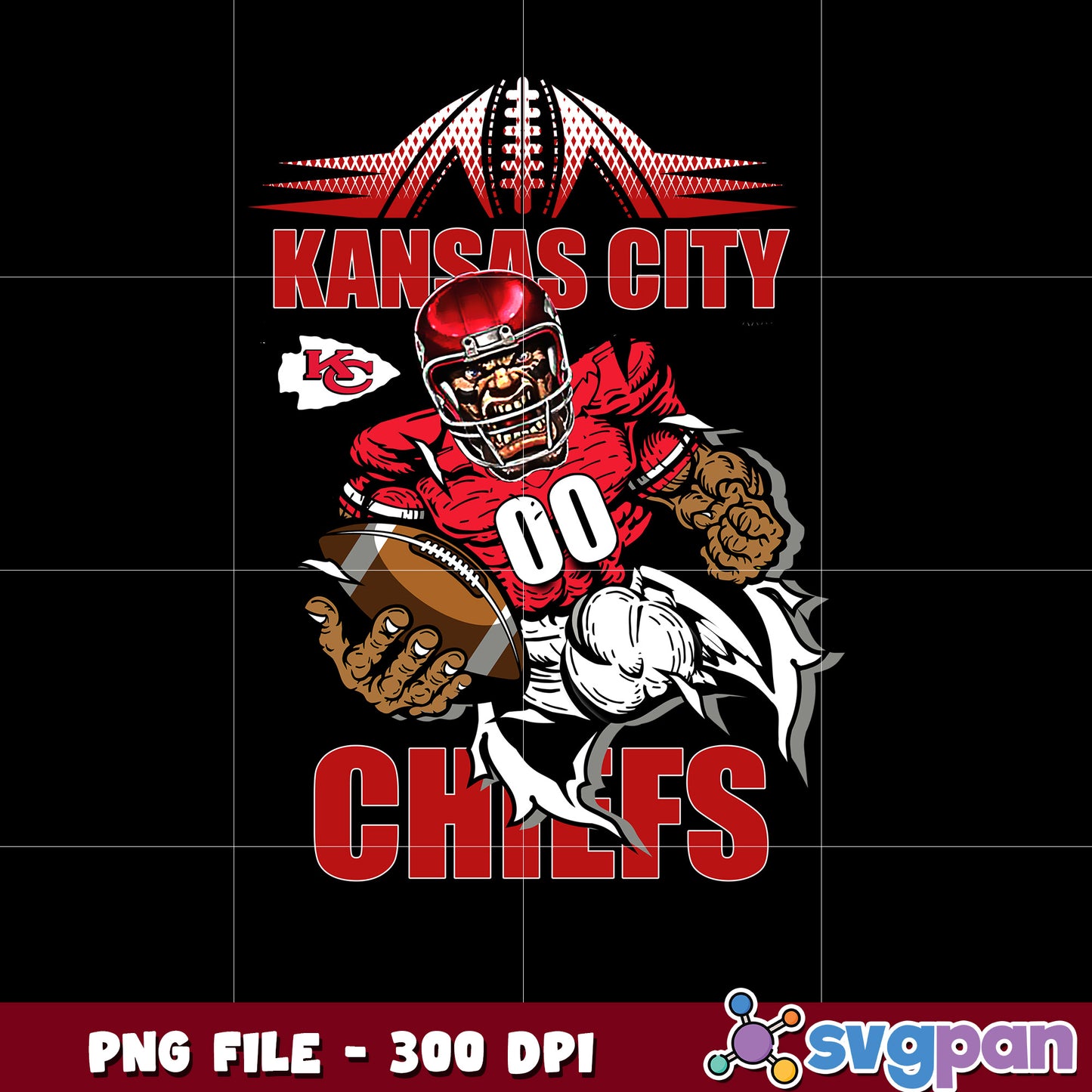 Animal logo kansas city chiefs design png, national fottball league png, list of nfl teams png