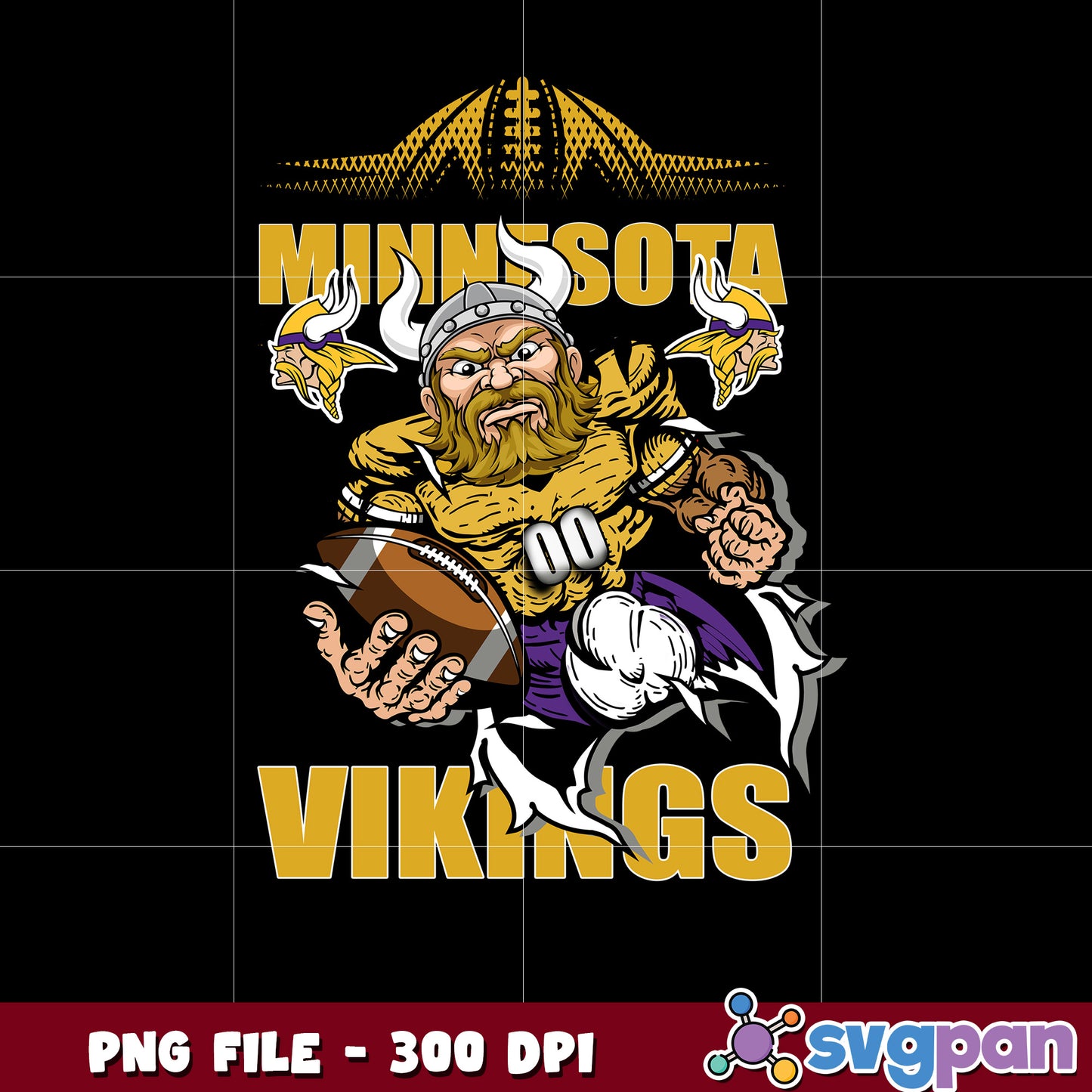 Animal logo minnesota vikings design png, national fottball league png, list of nfl teams png