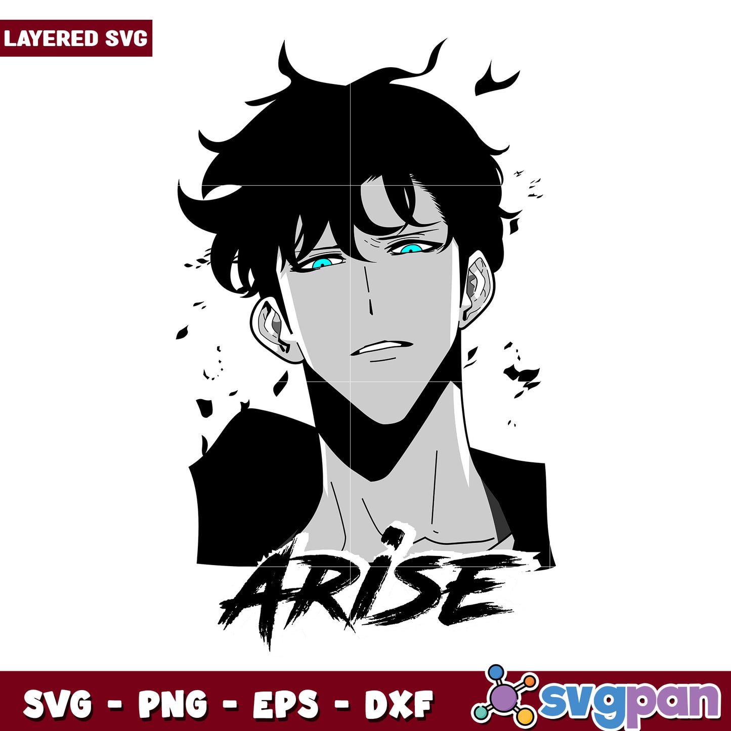 Arise jin woo saying svg, solo leveling characters svg, solo leveling season 2 svg