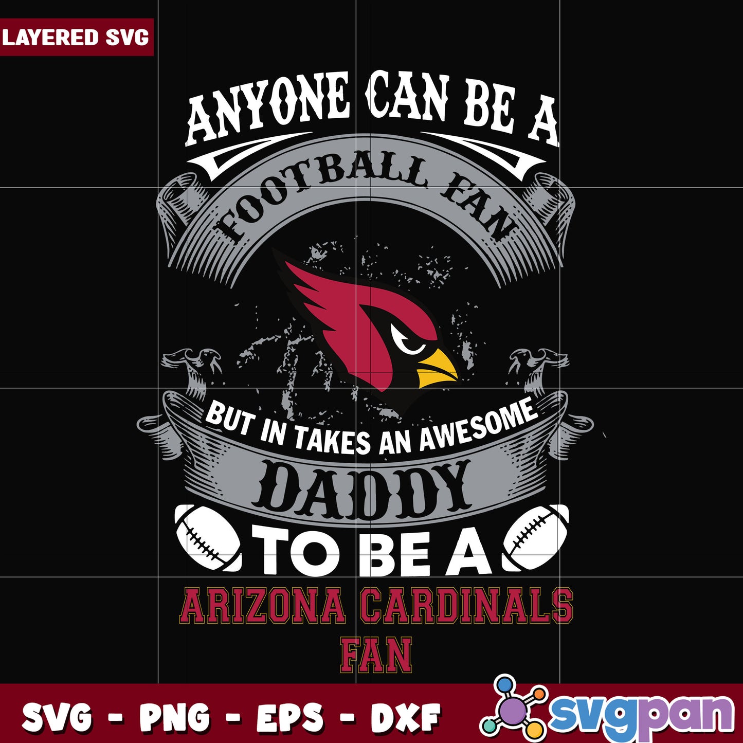 Arizona cardinals fan quote svg, nfl games svg, nfl league svg
