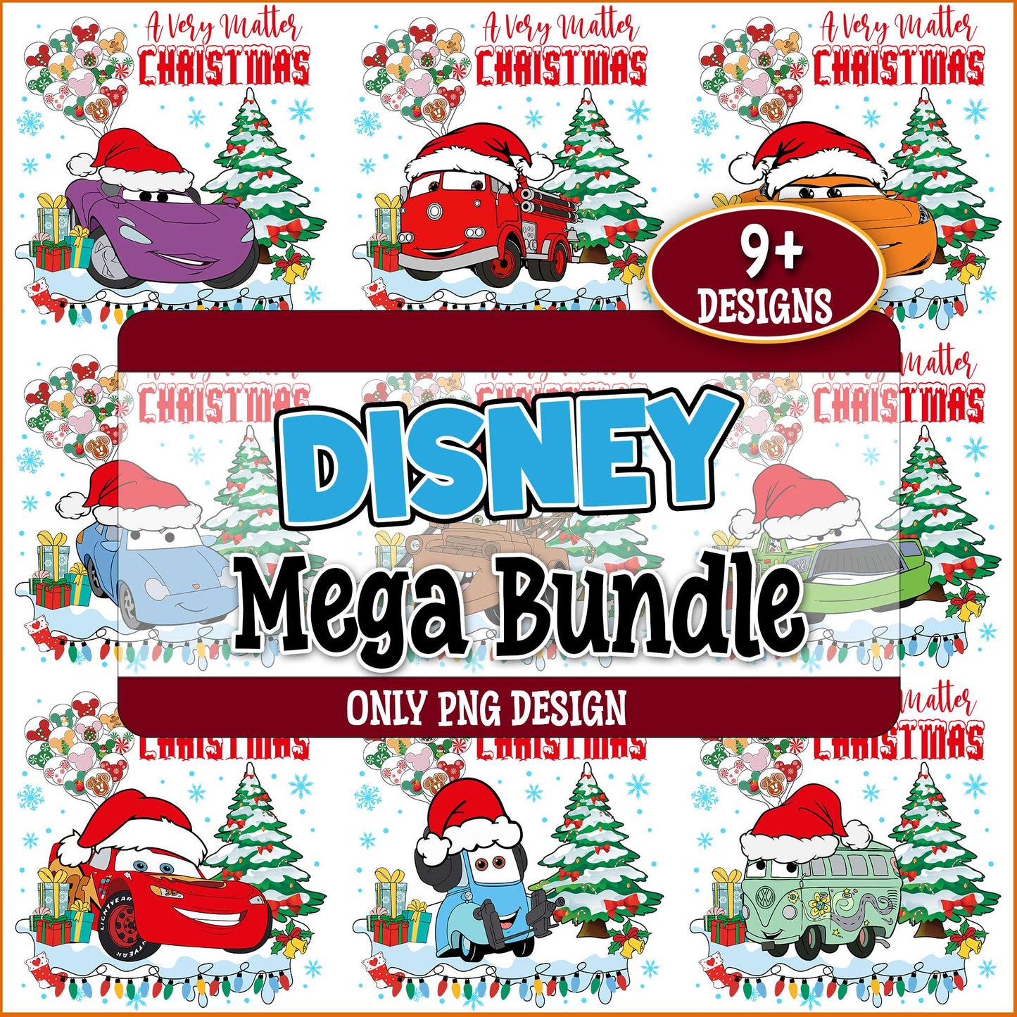 A very matter christmas png bundle