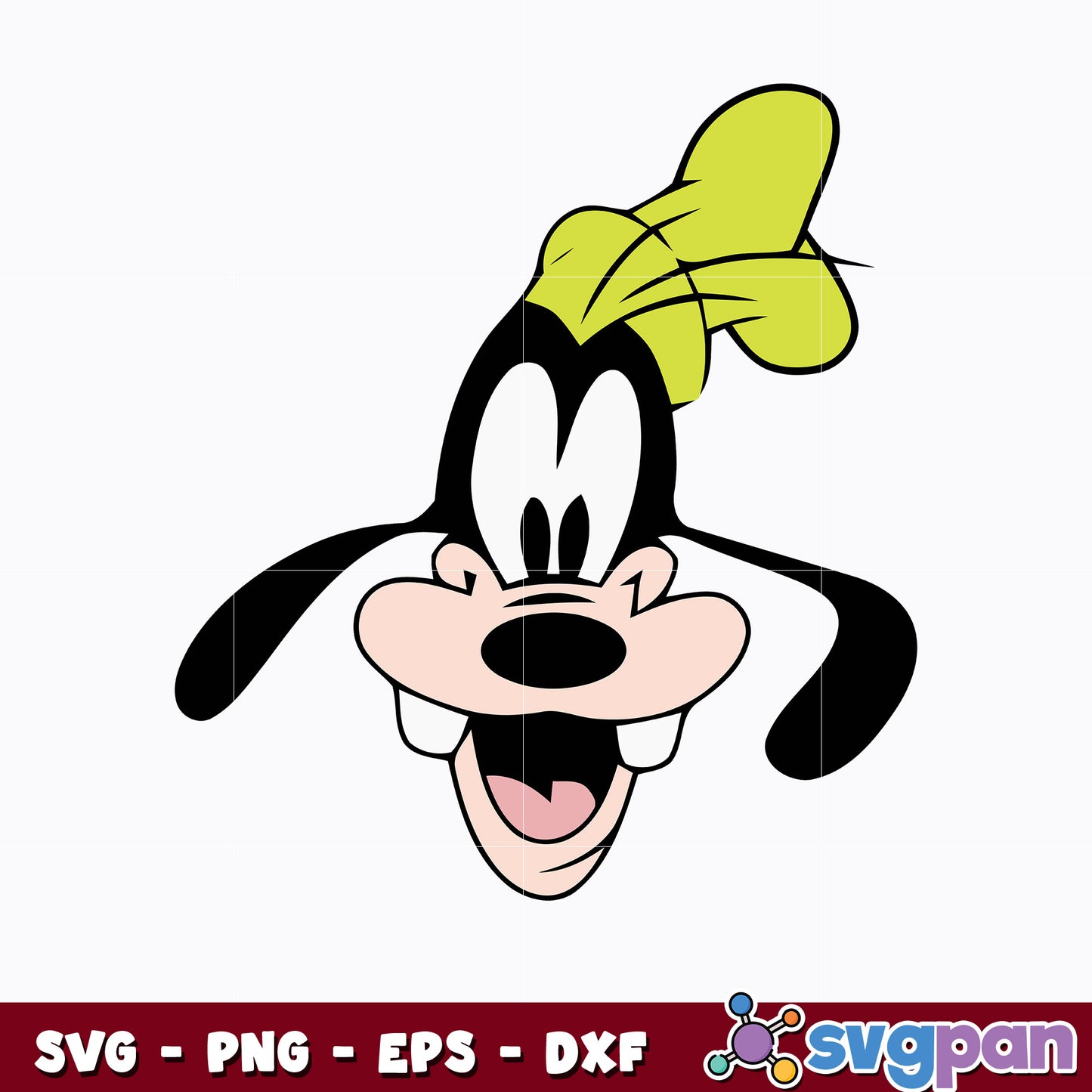 Dog Goofy svg, Disney dog Goofy svg
