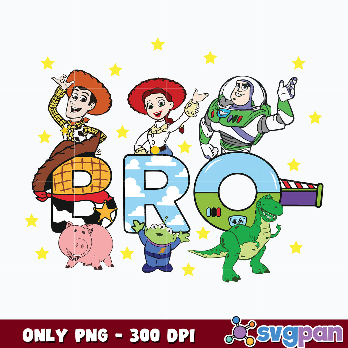 Woody friends toy story bro png