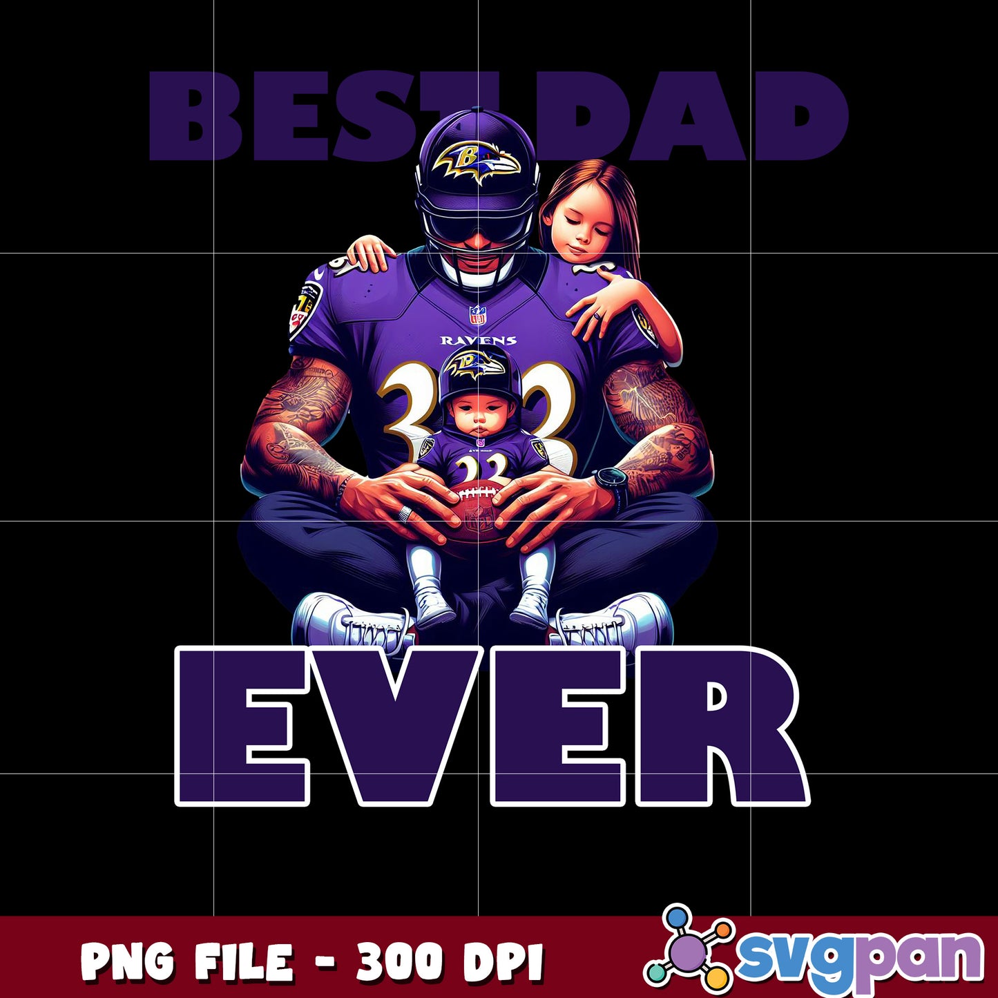 Best dad ever baltimore ravens png, national football league png, nfl ravens png