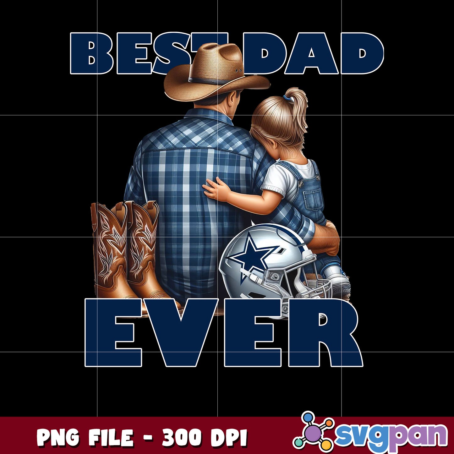 Best dad ever dallas cowboys png, national football league png, nfl cowboys png