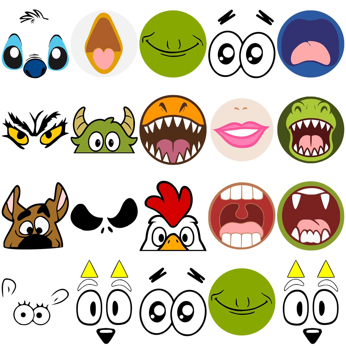 Big Mouth mug bottom svg bundle, big mouth svg, big mouth bites svg