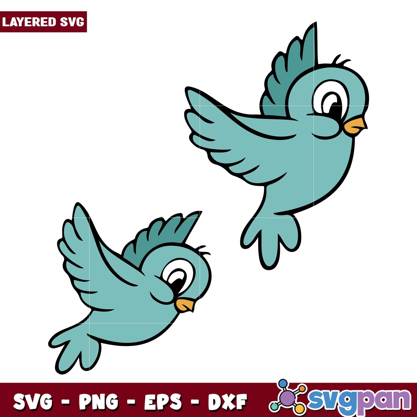 Birds characters svg, Disney princess name svg, digital download