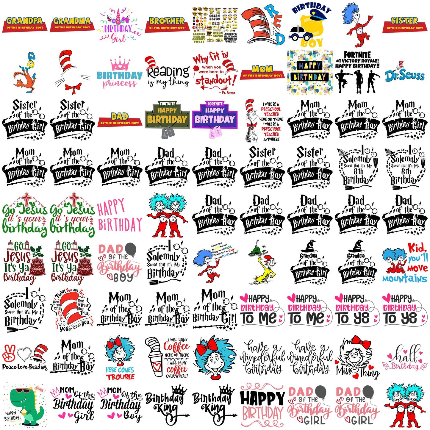 Birthday special svg bundle, birthday wishes svg, birthday freebies svg