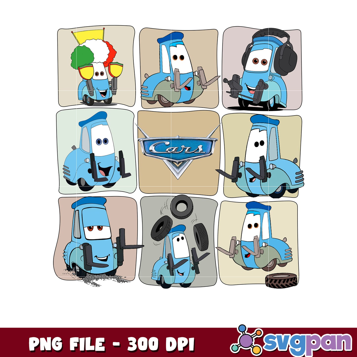 Blue and funny cars png, disney world png, disney animal kingdom png