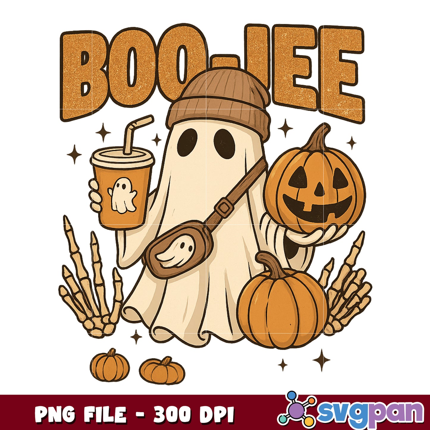 Boojie cute ghoul png, happy halloween png, halloween toys png