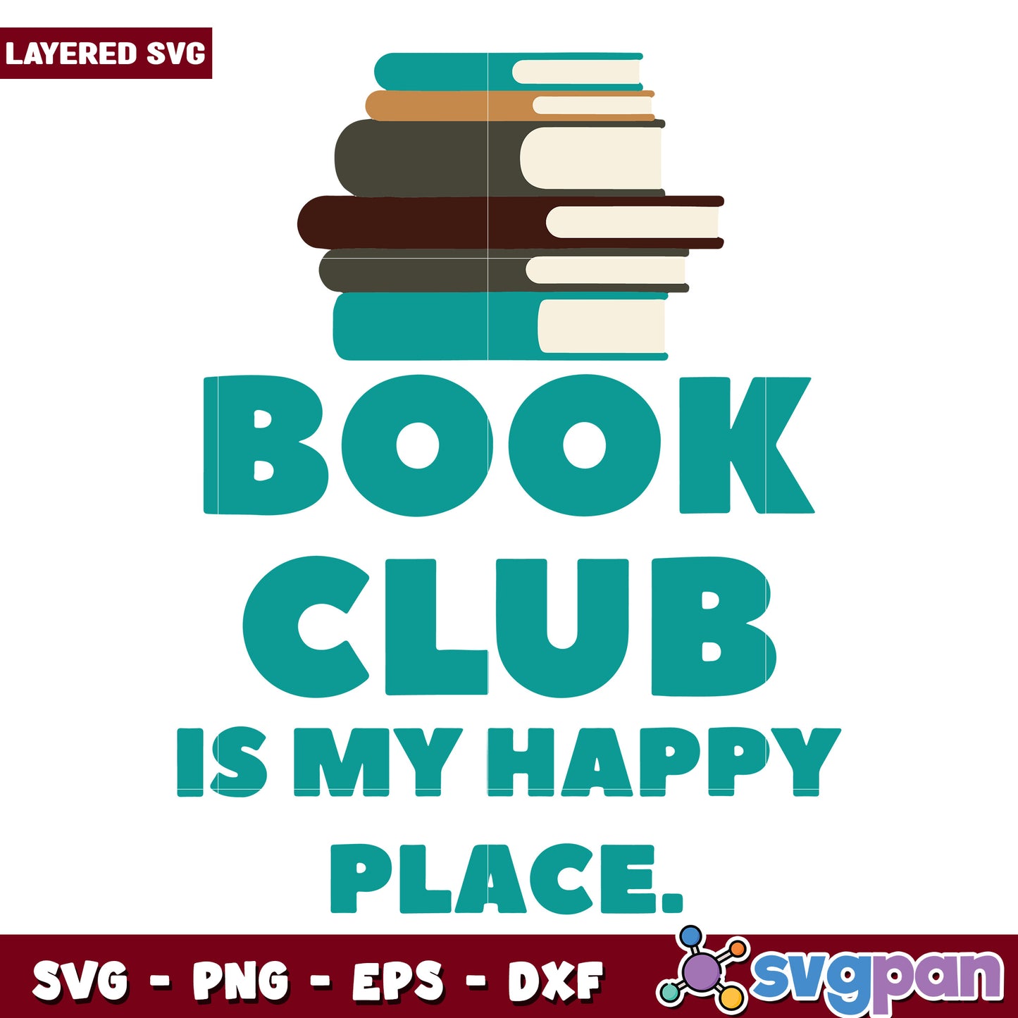 Book club is my happy face svg, halloween costumes svg, spirit halloween svg