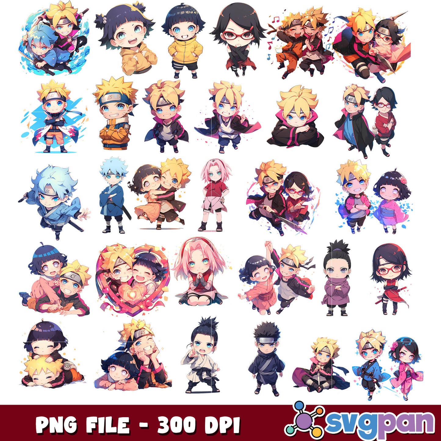 Boruto png bundle