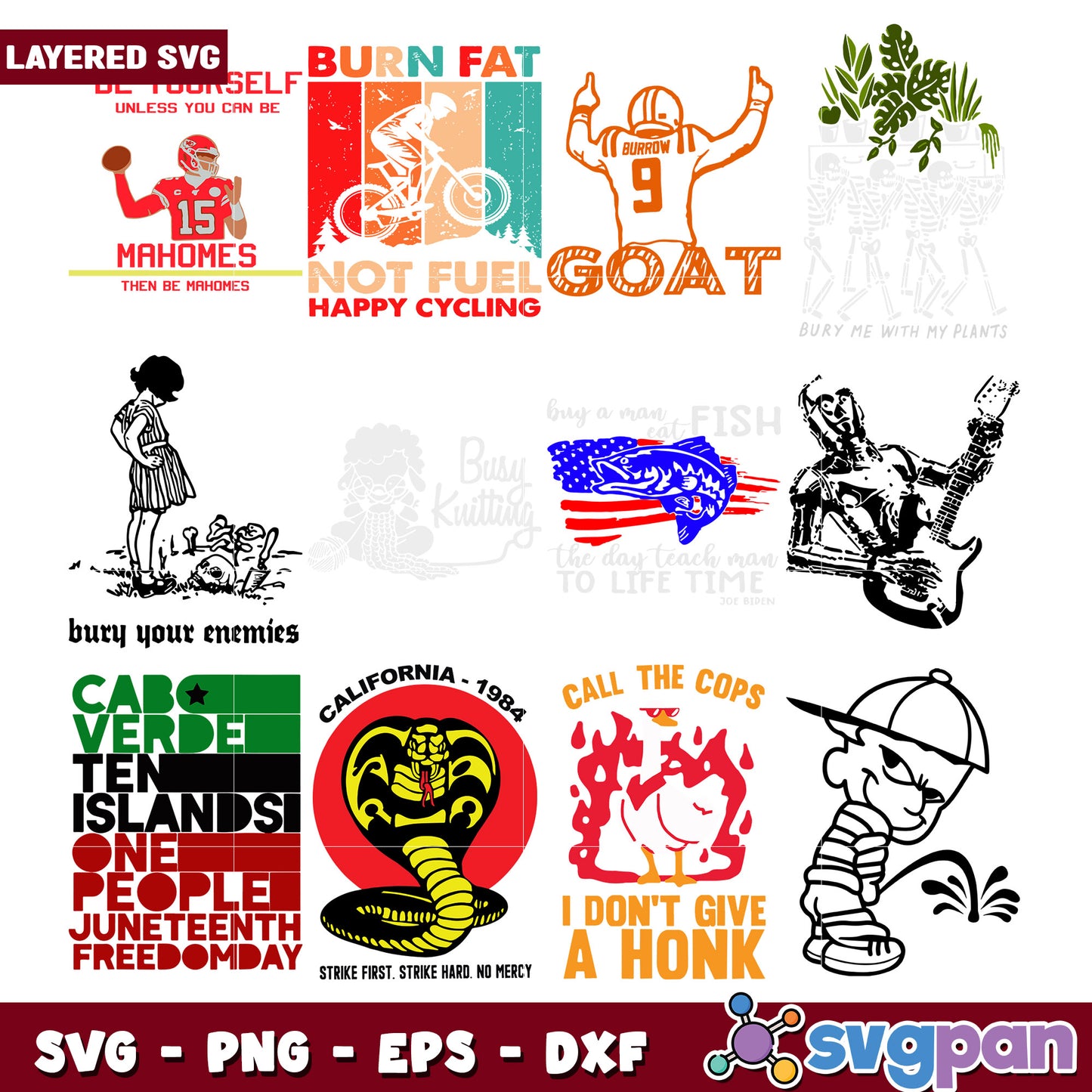 Bundle of Unique SVG Designs for Every Occasion