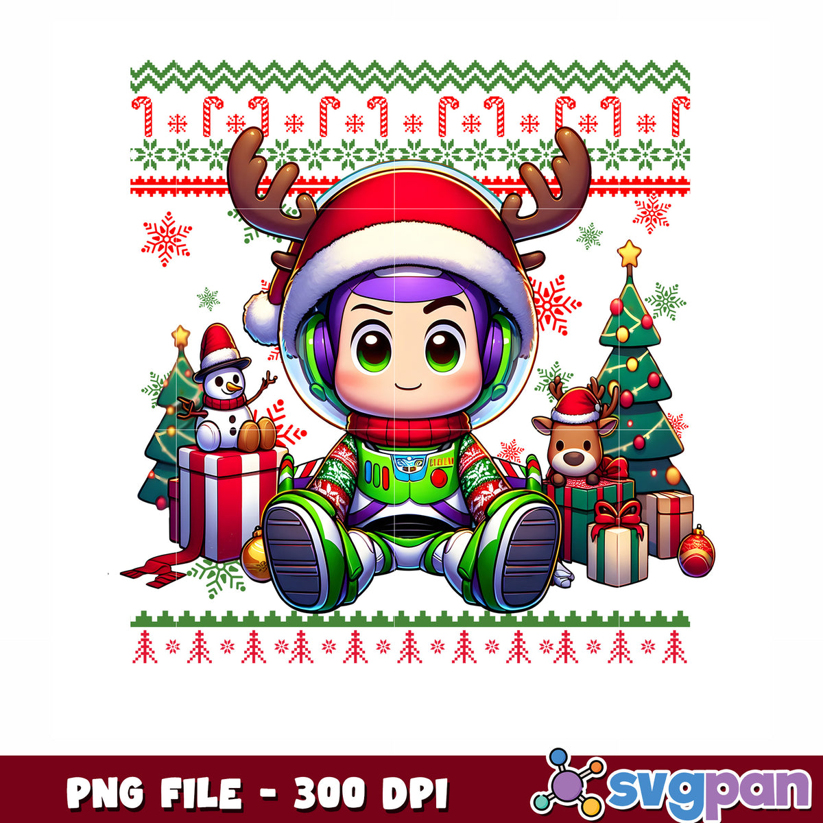 Buzz lightyear png, christmas cartoons png, christmas buzz png
