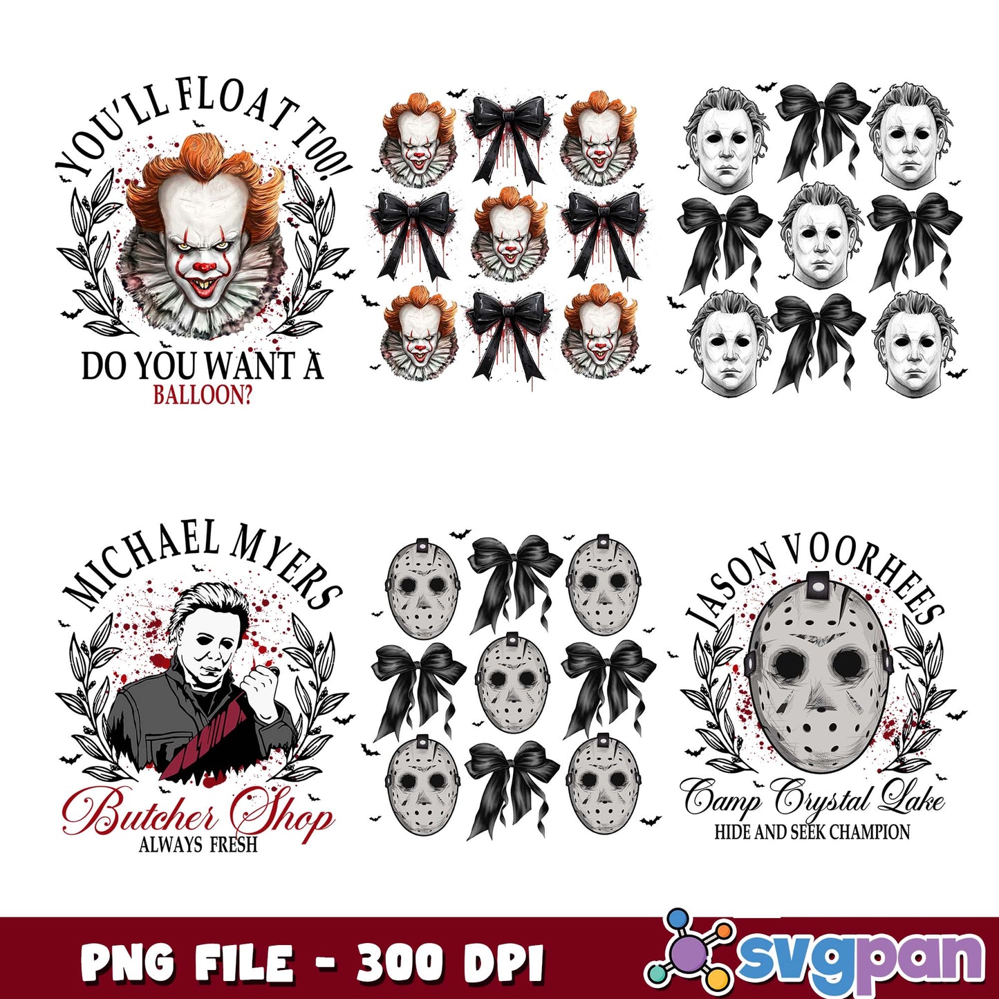 Camp crystal lake png bundle