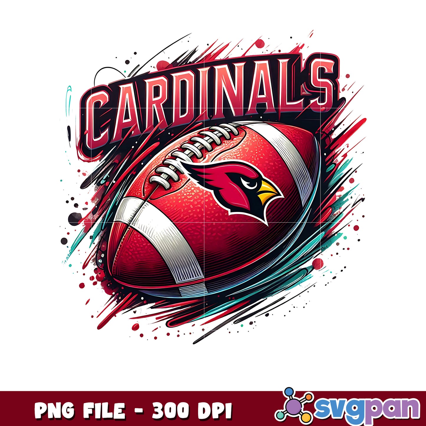 Cardinals rugby ball png, nfl teams png, nfl games png