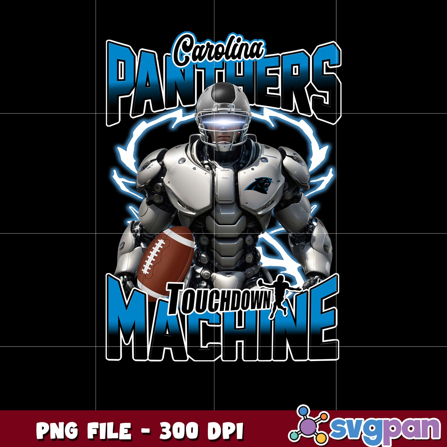 Carolina panthers touchdown machine png, super bowl 2025 png, nfl games today png