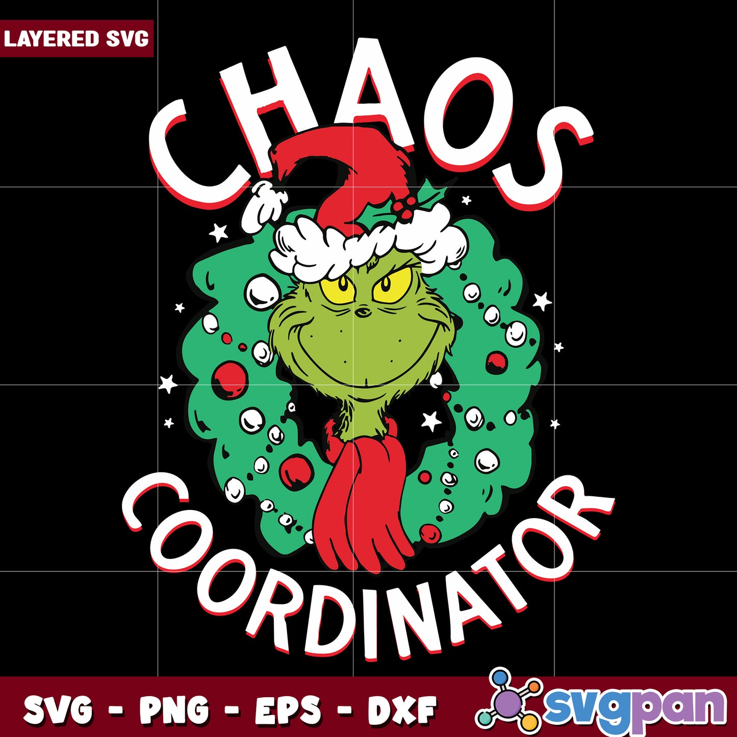 Chao Coordinator Christmas Grinch svg, christmas day svg, funny grinch svg (2)