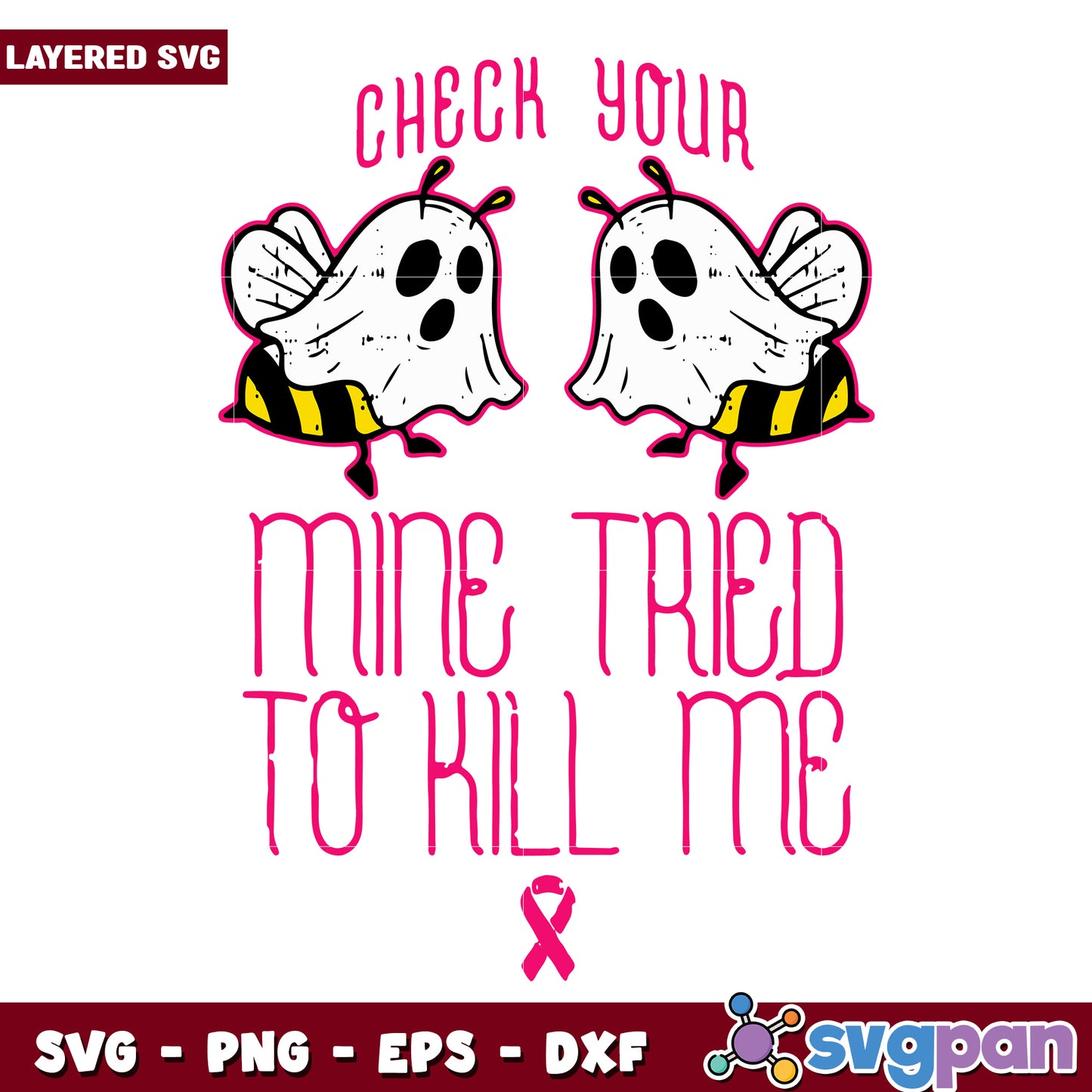 Check your boo bees svg, halloween horror nights svg, spooky halloween svg