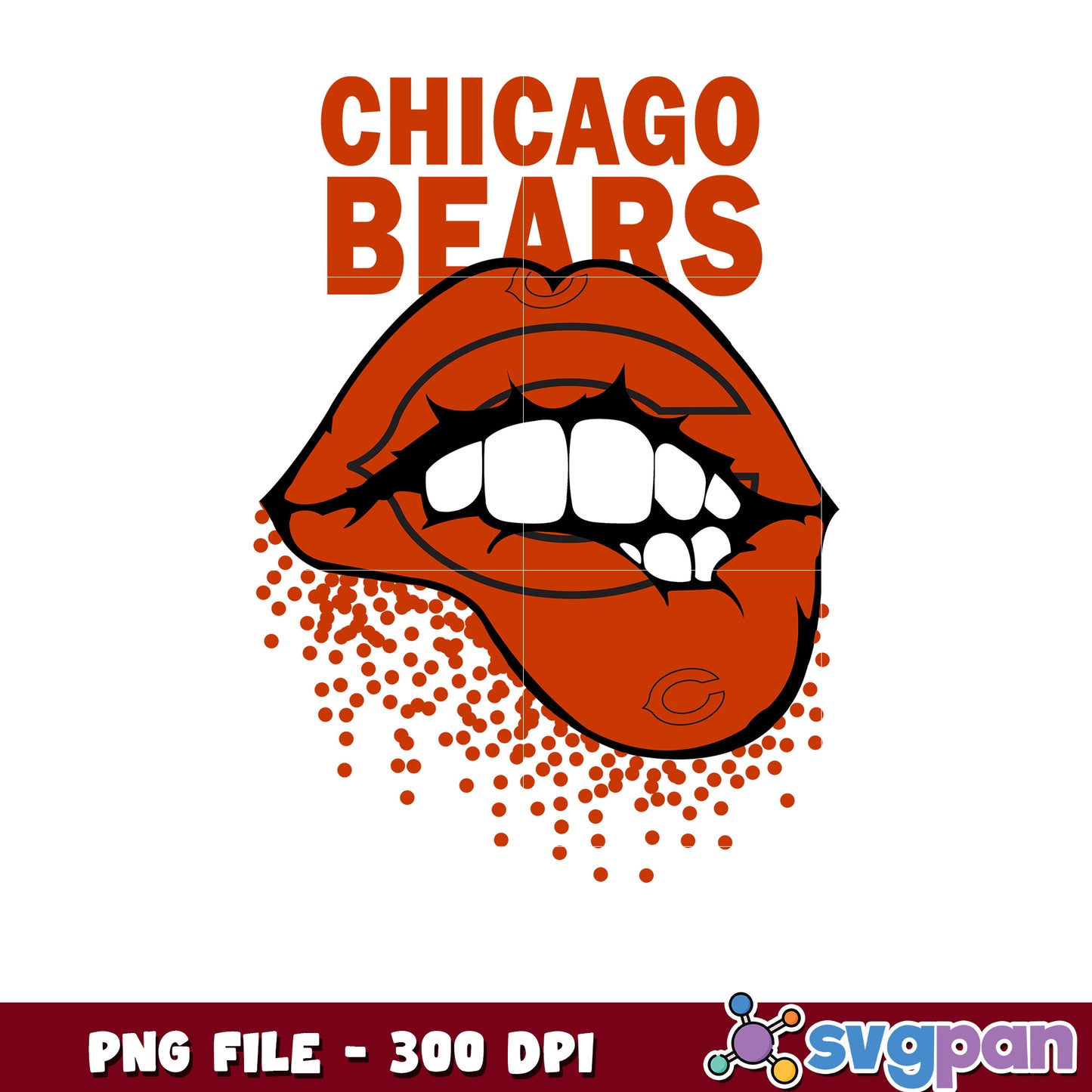 Chicago bears png, game day vibes png png, nfl team logo png