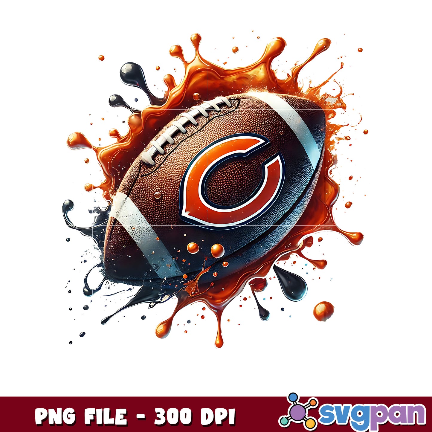 Chicago bears rugby ball png, nfl jerseys png, nfl logo png