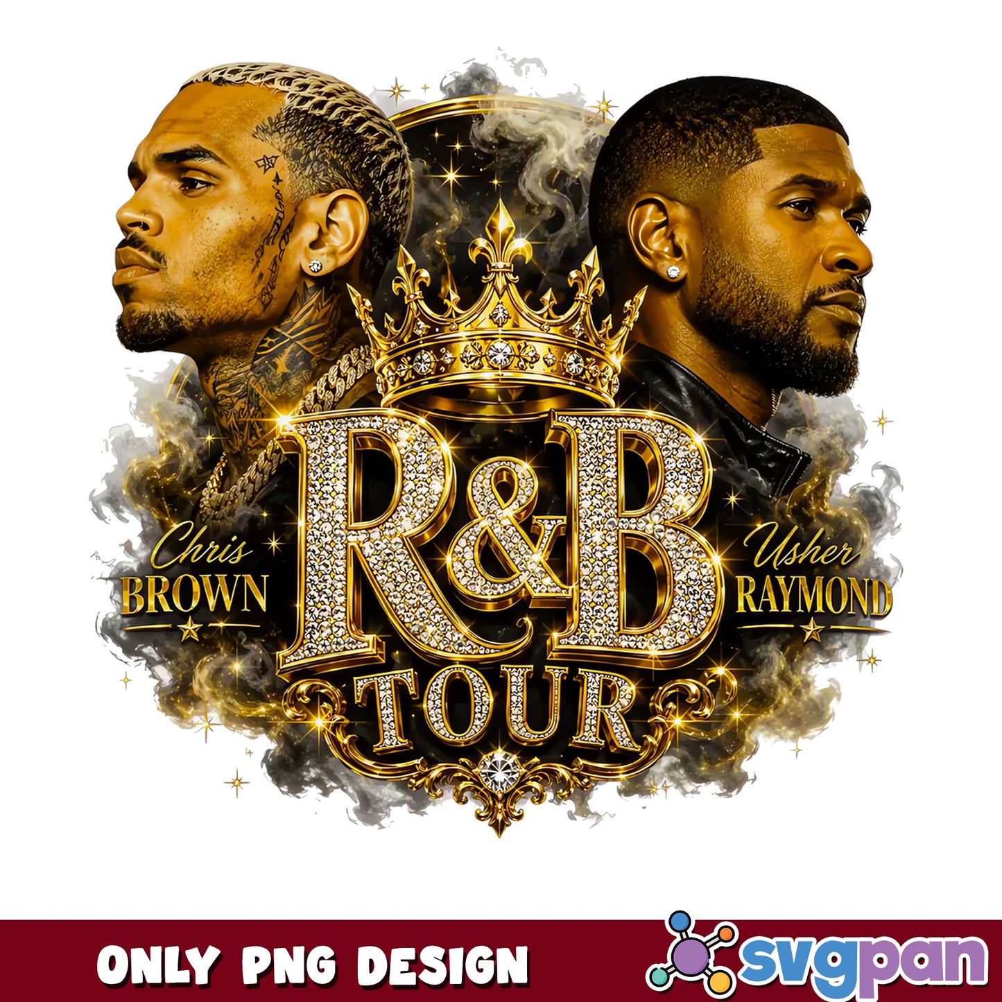 Chris Brown Usher Raymond RnB Tour PNG, Concert PNG, Music PNG