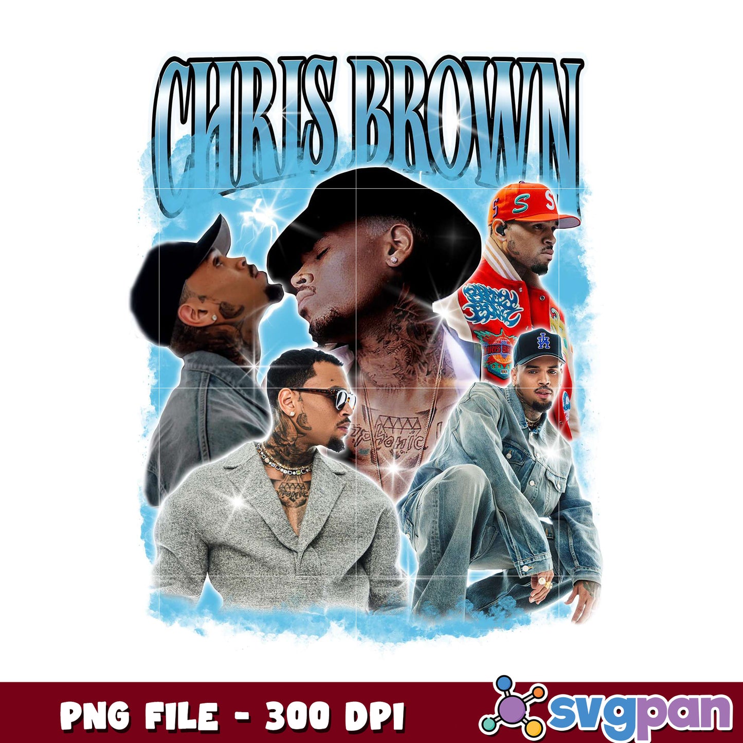 Chris brown paper png, chris brown paper png, chris brown music png
