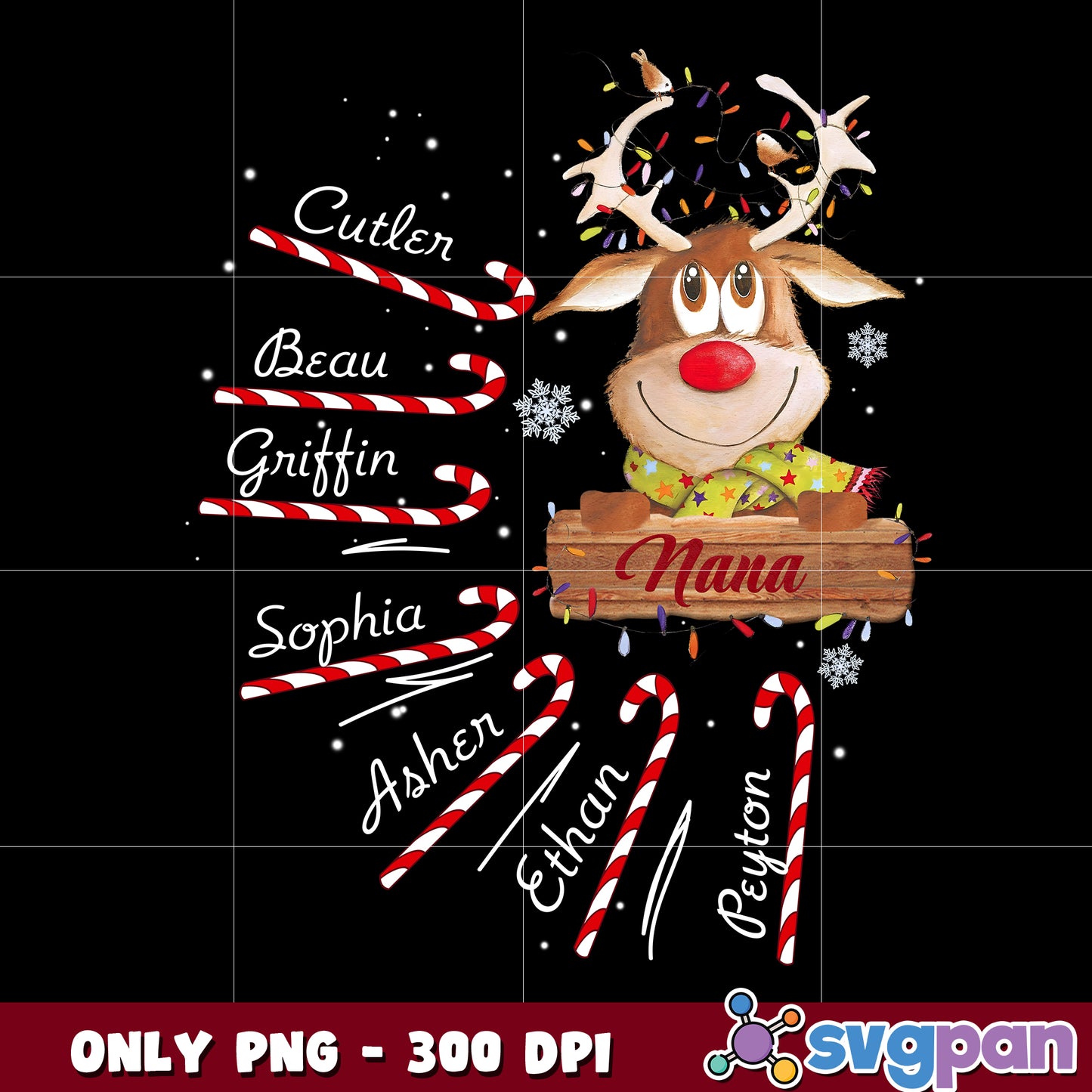 Reindeer Merry Christmas png
