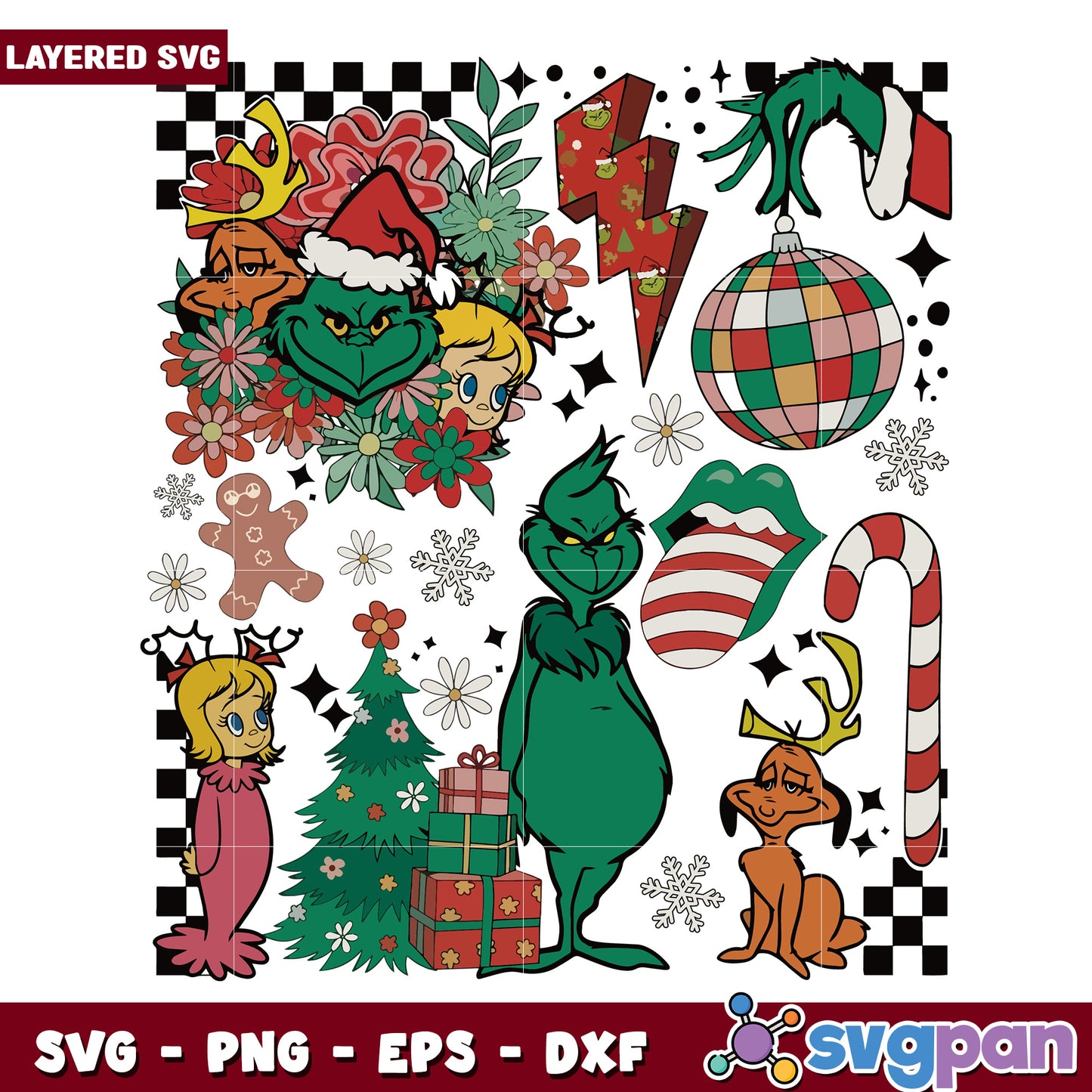 Christmas grinch design svg, grinch image svg, funny svg