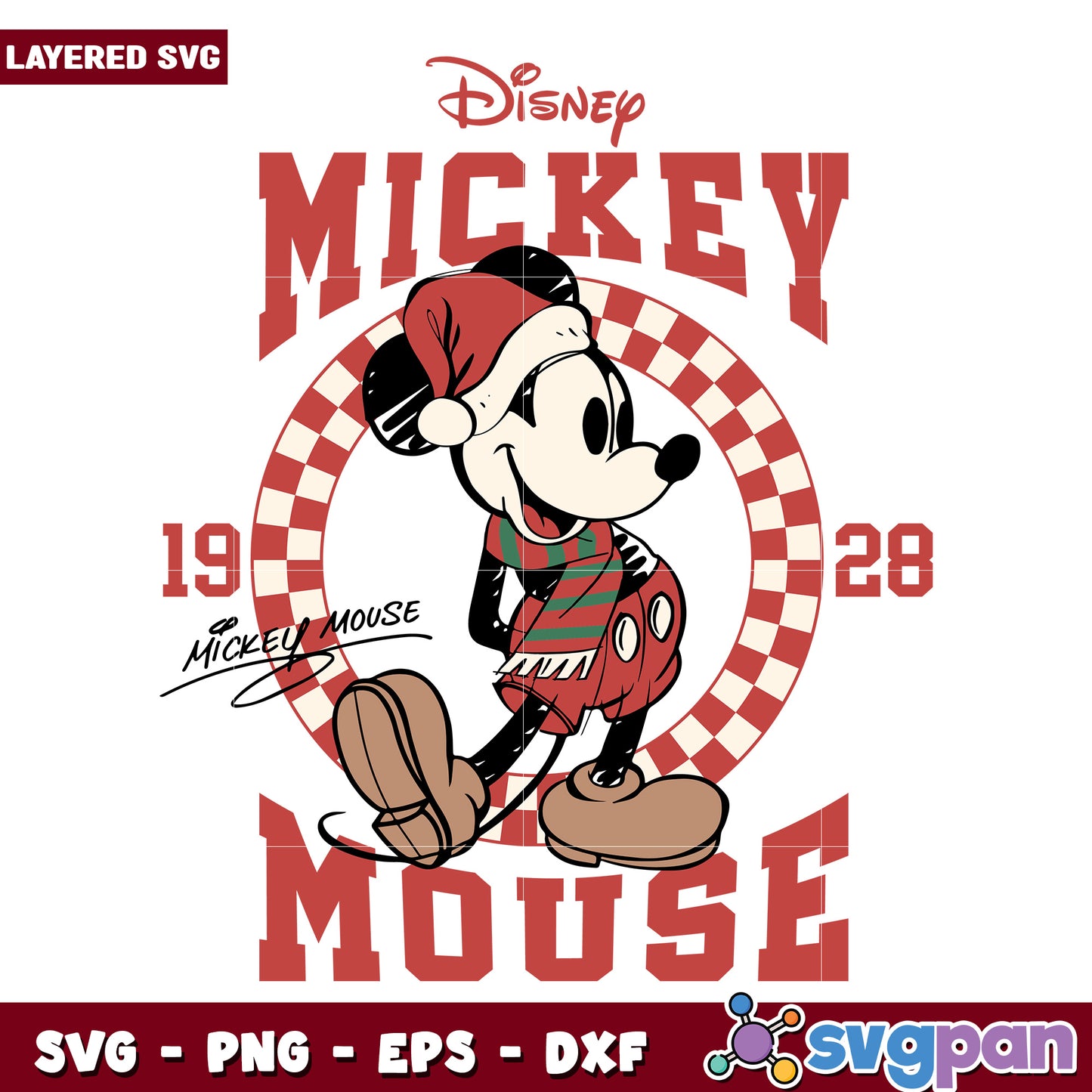 Christmas mickey svg, christmas vacation svg, christmas grinch svg