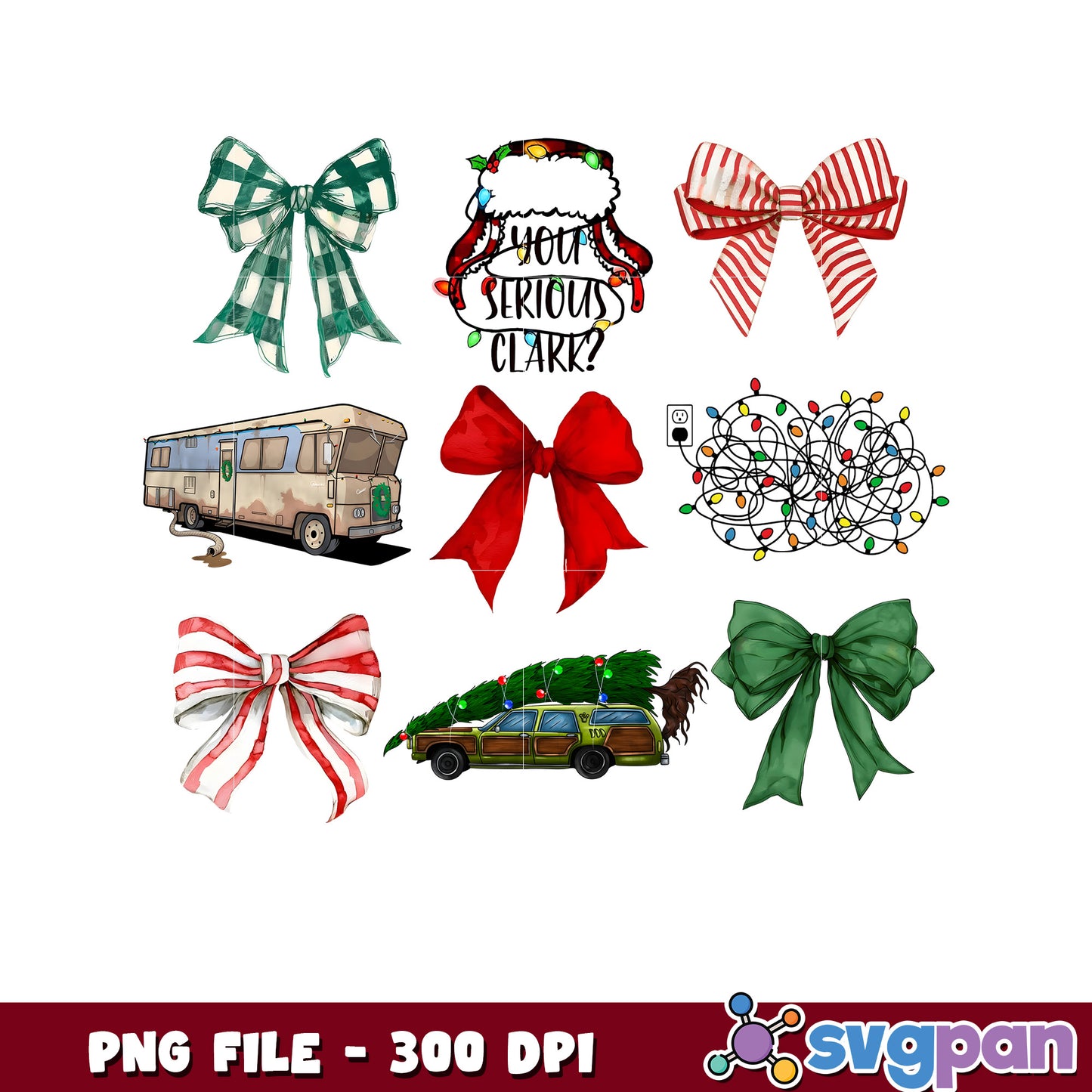 Christmas things png, spirit christmas png, christmas songs png