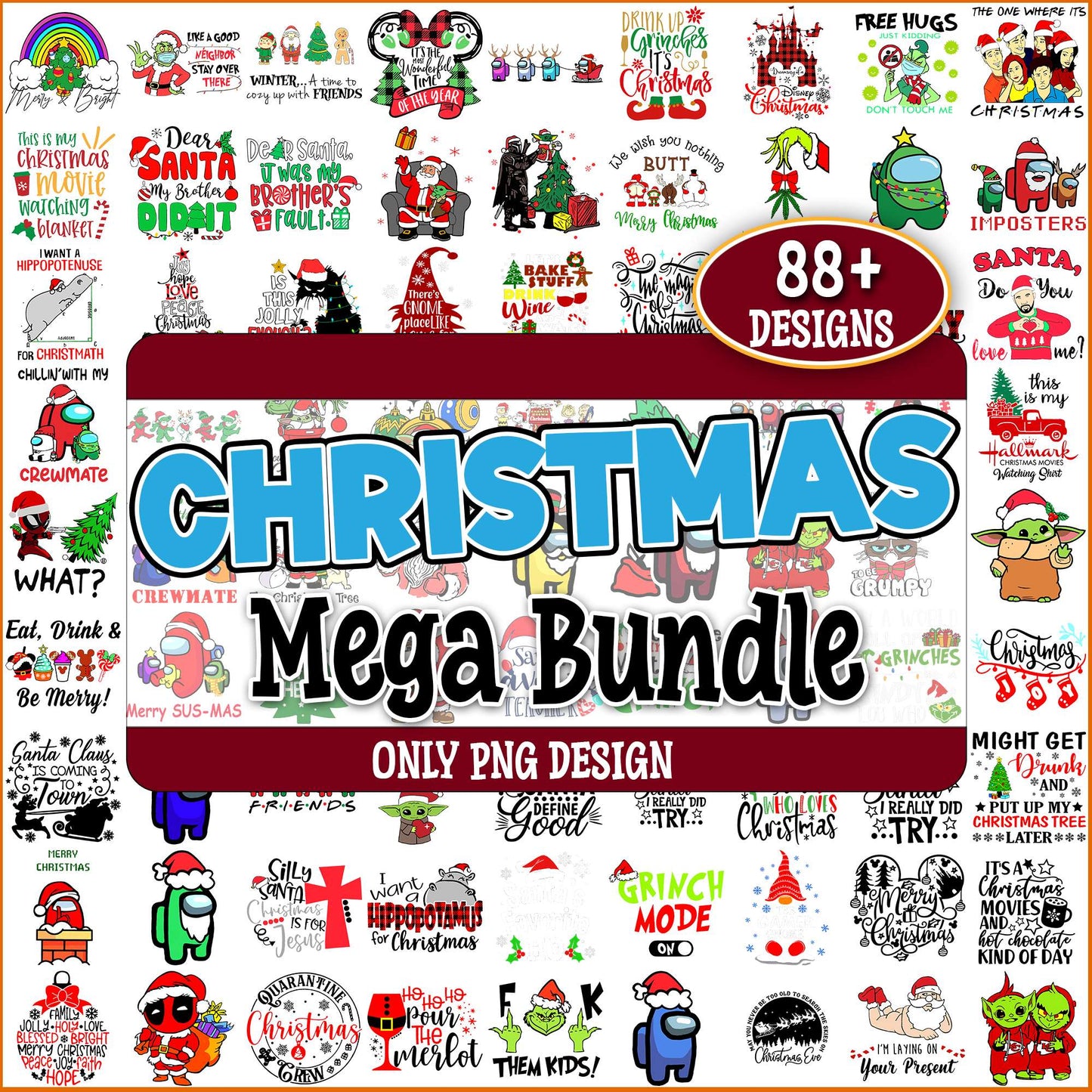 Christmas trending png bundle