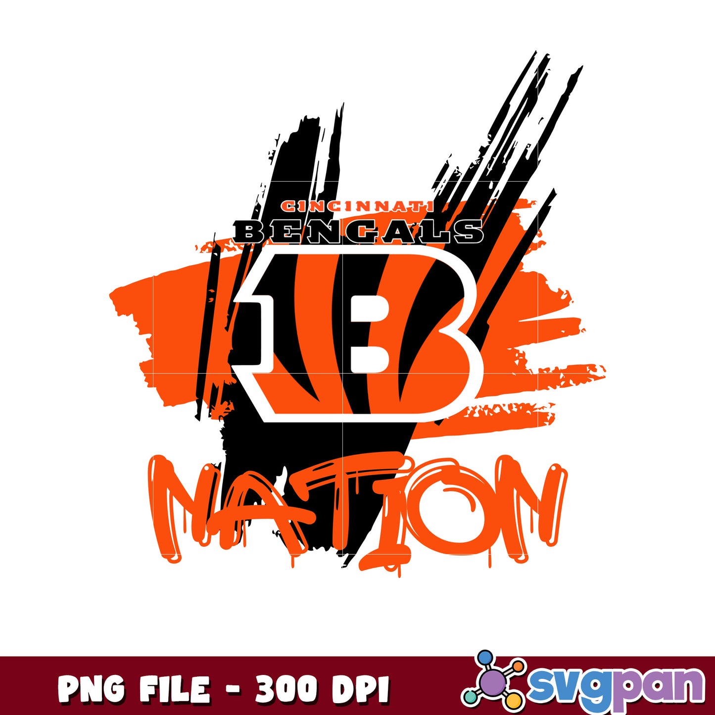 Cincinnati bengals nfl helmet nation design png, american football png, nfl nfl super bowl png