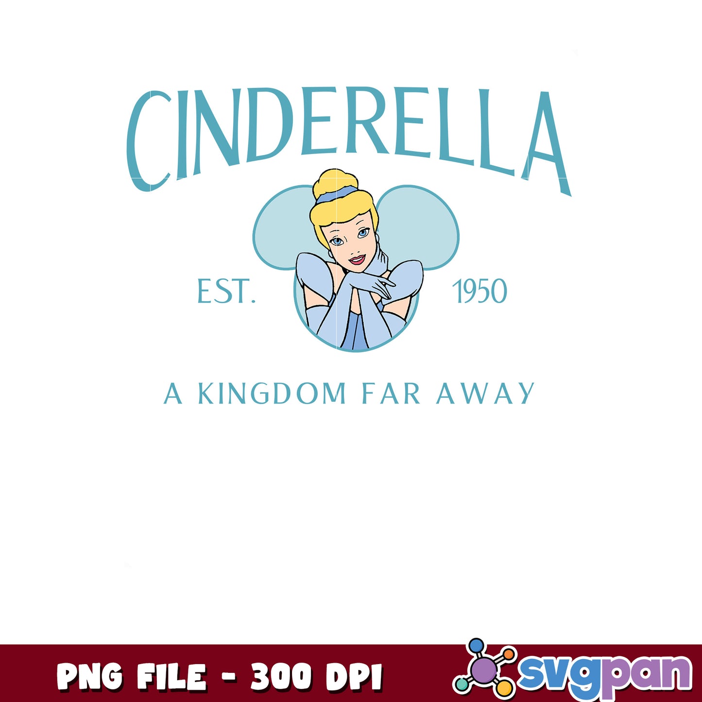Cinderella PNG 1950 Classic Disney