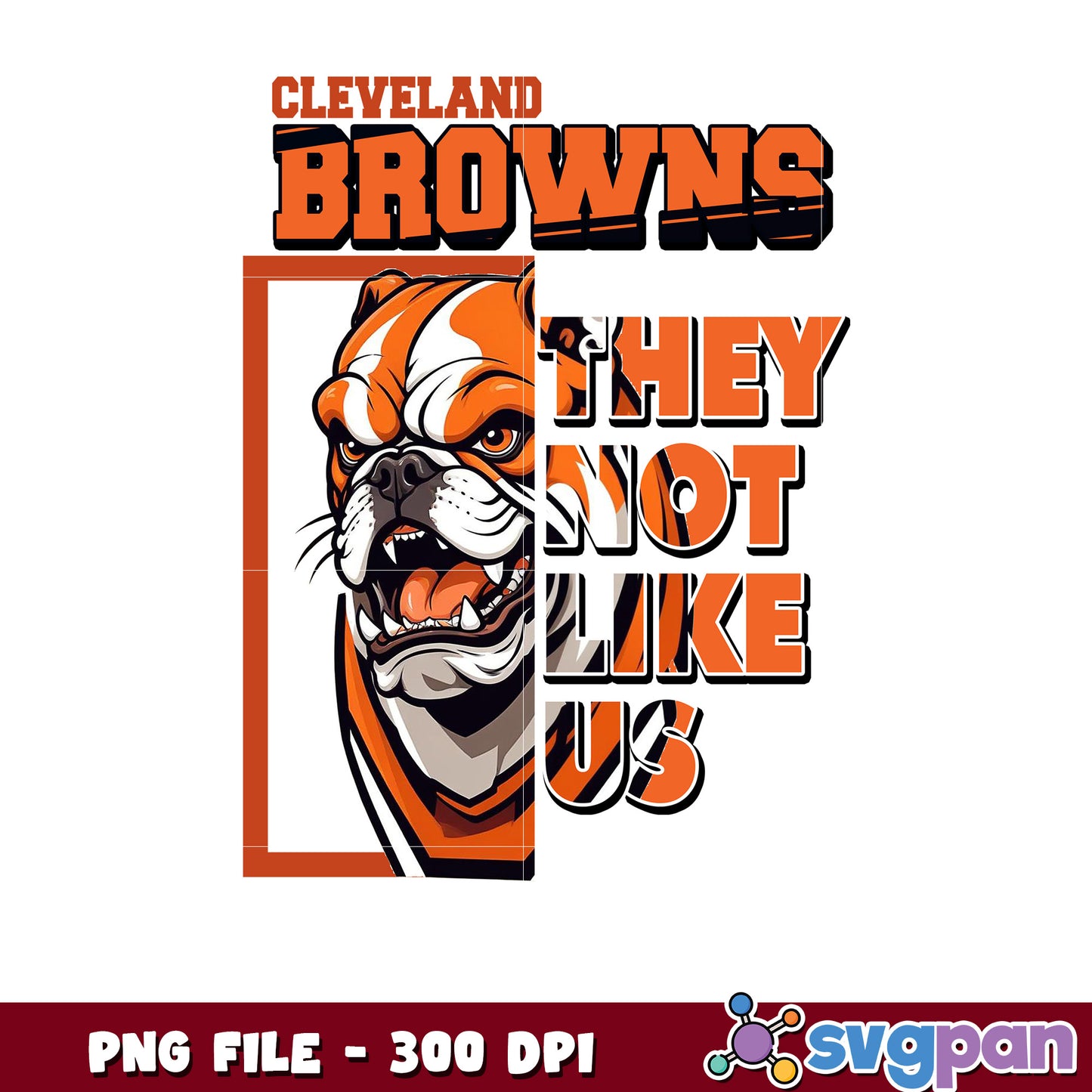 Cleveland Browns THEY NOT LIKE US V2 copy