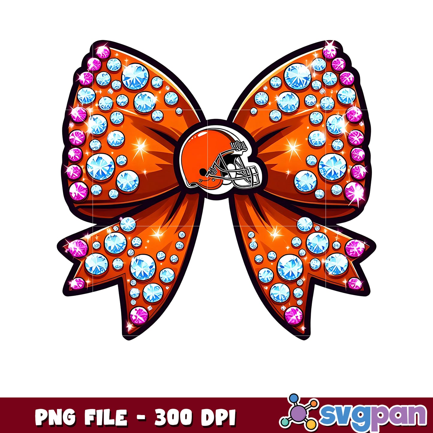 Cleveland browns bowtie png, super bowl png, national football league png