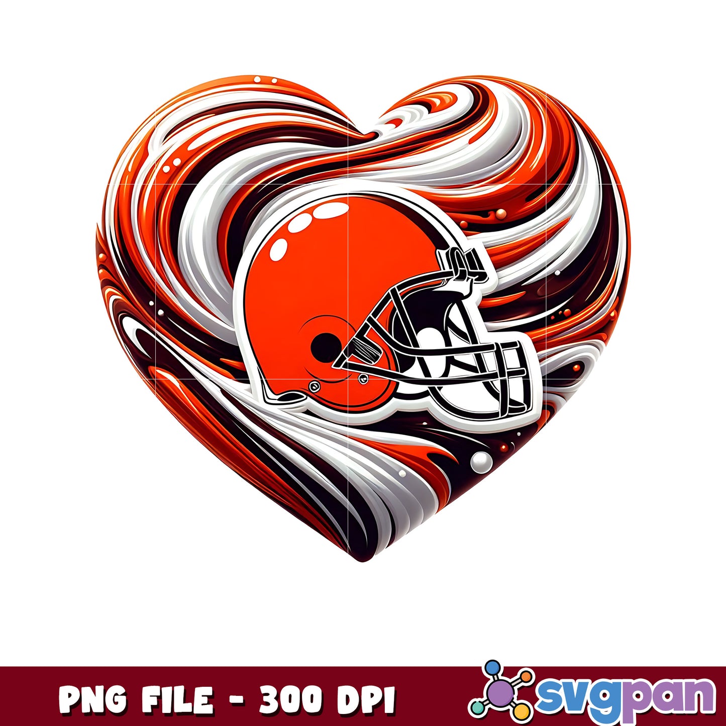 Cleveland browns heart png, nfl reddit png, nfl network png