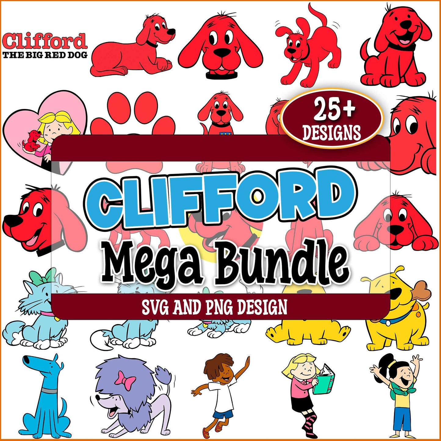 Clifford svg bundle