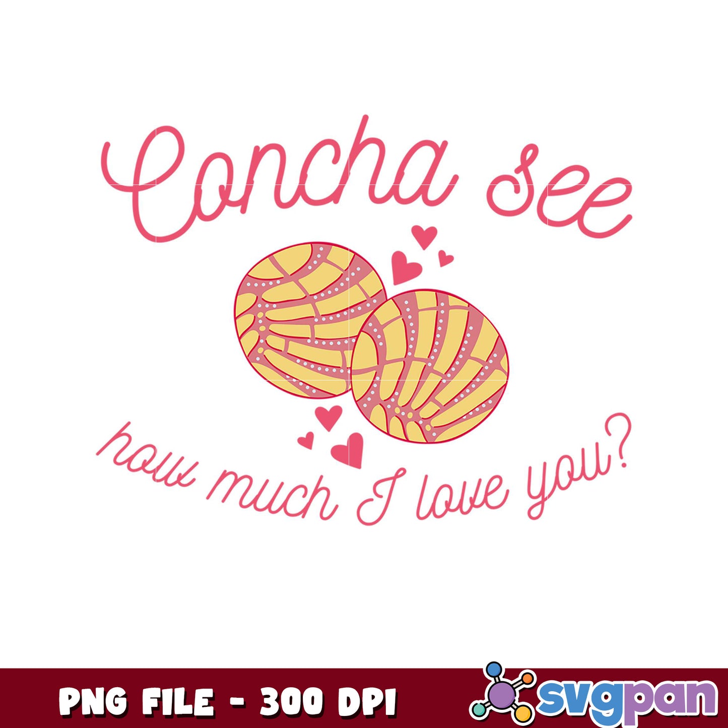 Concha See Love Quote Artwork, Perfect for Gifts and Decor