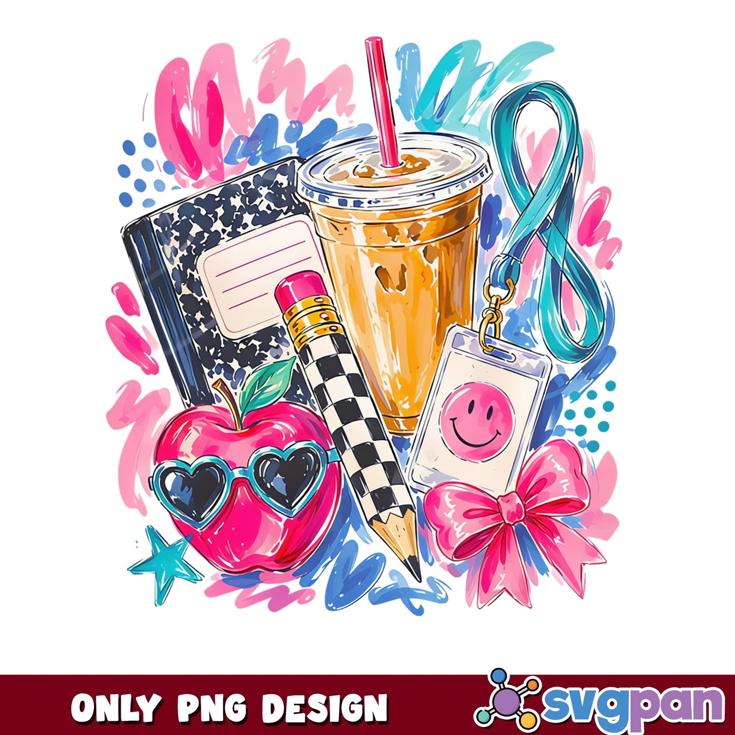 Coquette Teacher PNG, Back To School PNG, Cute Teacher Life PNG