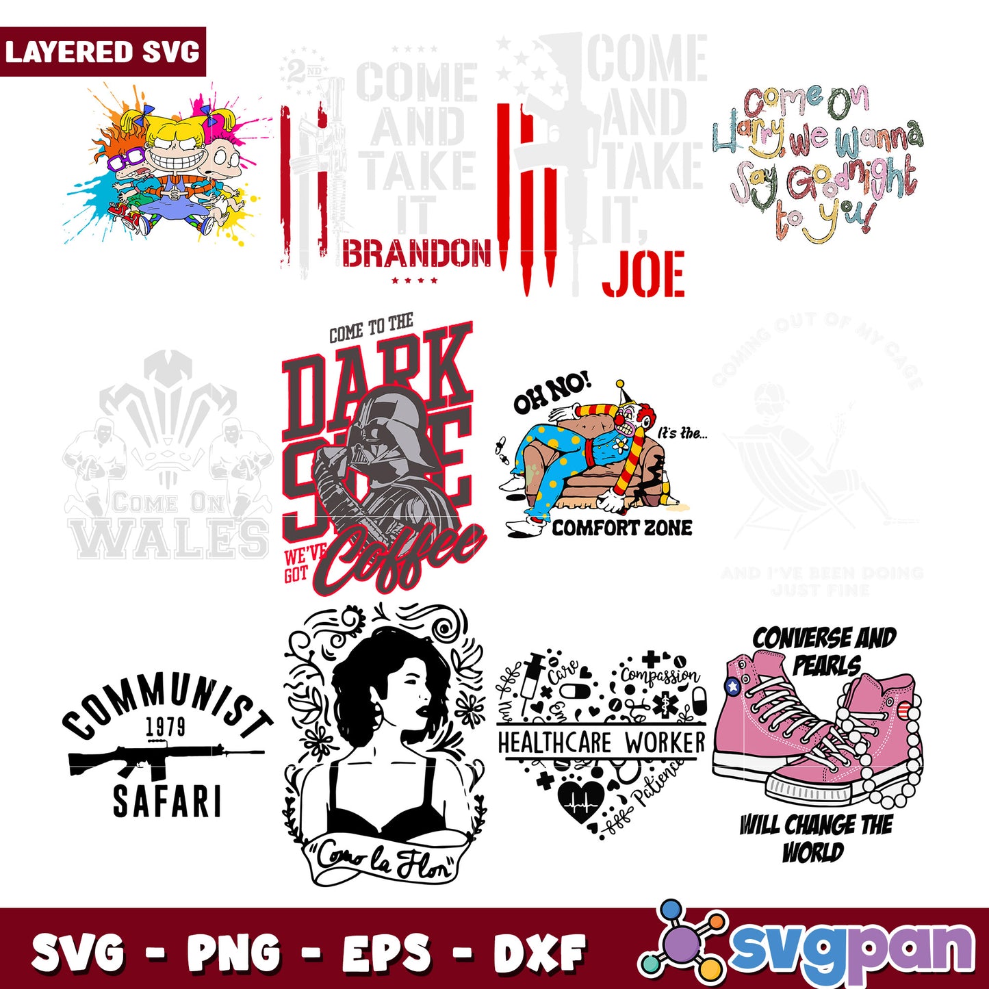Creative Layered SVG Bundle for All Occasions