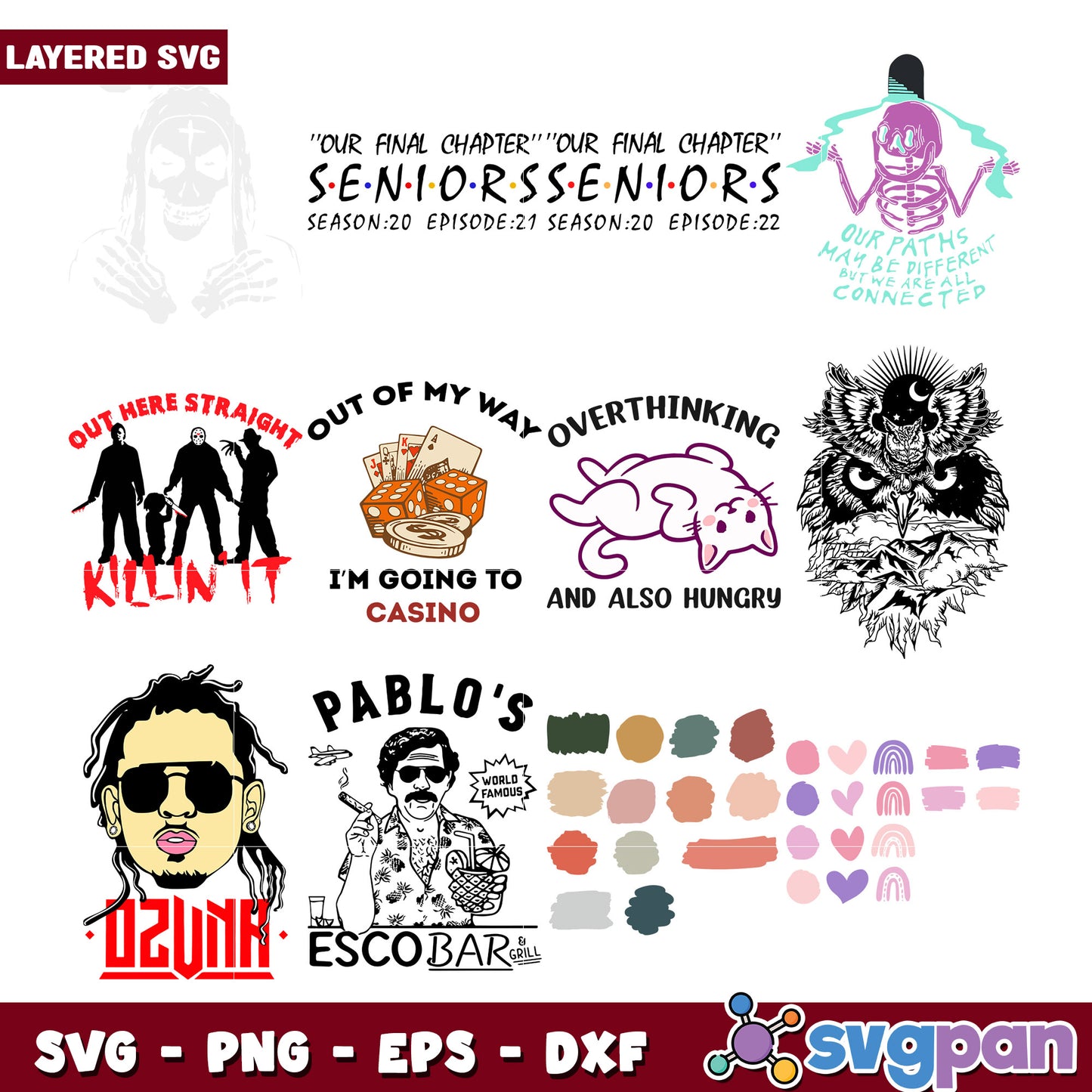 Creative Layered SVG Bundle for Unique Designs