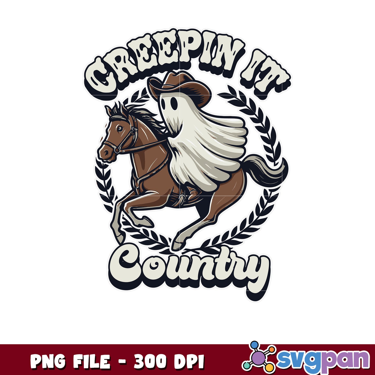 Creepin it country png, halloween png, halloween decorations png
